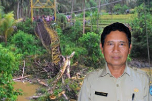 Perbaikan Jembatan Kota Lekat Tertunda ?