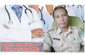 16 Dokter dan Bidan Konversi Terancam Urung Dapat NIP