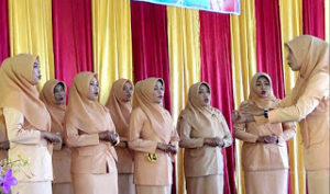 Lantaran Sakit, Ibu PKK BU Tidak Saksikan Kartini BU Unjuk Keterampilan