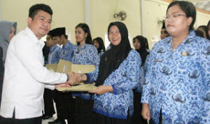 33 CPNS Bengkulu Utara 2015, Resmi Diambil Sumpah Jadi PNS