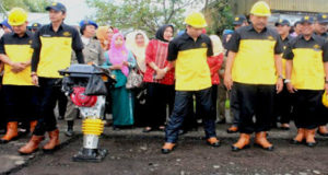 Menarik ! Dana Tambal Sulam 2016 Sebatas Base Course Hilang Kena Hujan