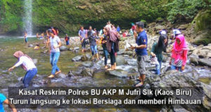 Antisipasi Kecelakaan dan Curanmor, Polisi Bersiaga di Tempat Wisata