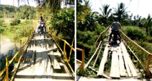 Jembatan Ini Rusak Parah, PUPR Kaur Belum Bisa Perbaiki