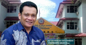 Syafrianto Daud Resmi Pimpin Yayasan Ratu Samban 2017-2022