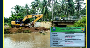Selamatan Kebun dan Sawah Dari Luapan Air, Sungai Asahan Dibangun Pengaman