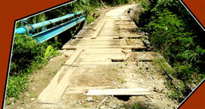 Jembatan Lapuk, Pengendara dan anak Sekolah Harus Ekstra Hati-Hati
