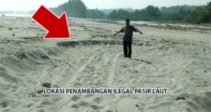 Pembangunan Fisik Dana Desa Gunakan Pasir Laut Tak Berizin