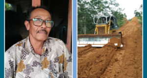 Beralasan Tidak Punya Alat Berat, Pembangunan Jalan Dana Desa Marga Mulyo Dikerjakan Pihak Ketiga