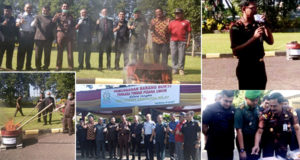 Kejari BU  Musnahkan Barang Bukti