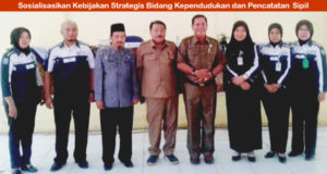 Sosialisasi Kebijakan Strategis, e-KTP, Akte Kelahiran dan KK Gratis