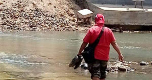 Kubus Beton Sungai Kulik Dipasang Tanpa Izin
