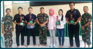 Dandim 0423 Beri Penghargaan Korsik 2017