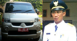 Mobil Dinas Camat Ini 6 Tahun Tidak Bayar Pajak