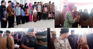 Pemkab BU Berikan Bingkisan Untuk Veteran dan Pensiunan