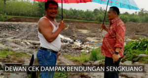 Pengalihan Alur Sungai Sebabkan Lahan Warga Porak Poranda, Dewan Turun Ke Lokasi