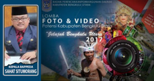 Sambut HUT Arga Makmur, Bappeda Ajak Masarakat Ikut Serta Lomba Foto dan Video