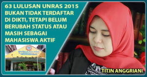 Soal 63 Alumni Unras Tidak Tercatat Di Dikti, Berikut Penjelasan Kepala Prodi D3 Keperawatan