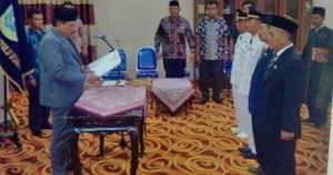 Malam Jumat, Bupati BU Geser 4 Pejabat Eselon III, Berikut Daftarnya