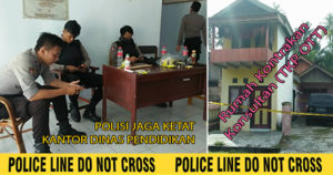 Pasca OTT Jumat, Kantor Dikbud Dikawal Ketat, Kepala Sekolah dan Konsultan Ditetapkan Tersangka