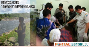 Mandi di Sungai Air Nokan, Murid SD Taba Tembilang Tewas Tenggelam