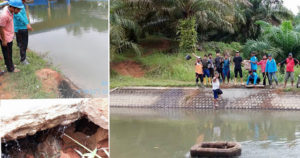 Jaringan Irigasi Induk Mukomuko Ambrol, Ribuan Hektar Sawah Nyaris Gagal Panen