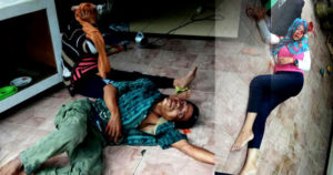 Honda Beat dan KTM Saling Seruduk, 2 Wanita 1 Pria Terkapar