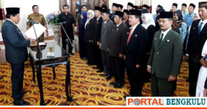 Awali 2018, Bupati Bengkulu Utara Rombak Posisi 41 Pejabat, Berikut Daftarnya