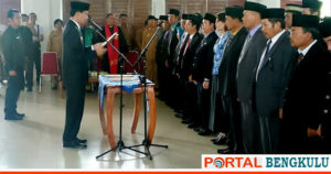 Bupati Kaur Rombak Posisi 89 Pejabat ASN, Berikut Daftarnya