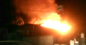 Rumah Pensiunan PLN di Nusa Indah Bengkulu Terbakar