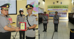 Polres BU Gelar Mutasi, AKP Indramawan Jadi Kapolsek Taba Penanjung