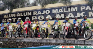 Komunitas Motor Trail Bengkulu Utara Deklarasi Perangi Hoax