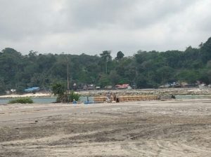 Kelanjutan Pembangunan Pelabuhan Linau Telan Dana APBN