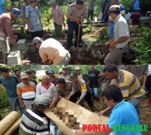 TPU Tergerus Erosi Sungai, 41 Makam Di Desa Ulak Agung Dipindahkan
