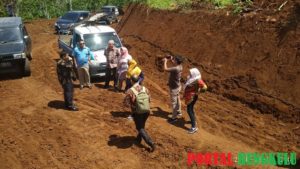 Proyek Jalan Desa Benuang Galing Terancam Tak Tuntas, DPRD Kepahiang Gelar Sidak