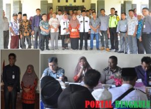 Wujudkan Clean Goverment, Camat Bingin Kuning Gandeng Bank Bengkulu KCP Tes