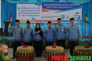 Musyawarah KORPRI Provinsi Bengkulu Ke-5 Dipusatkan Di Kabupaten Kepahiang