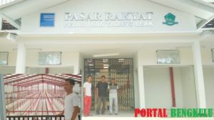 244 Lapak Baru Pasar Rakyat Pelabuhan Talang Leak Siap Ditempati Pedagang