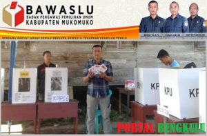 Bawaslu Kabupaten Mukomuko Terima Laporan Susu Telah Tercoblos dan Kekurangan Susu Di TPS