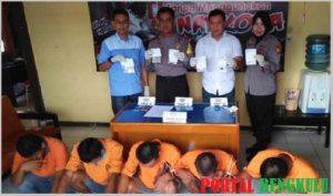 Sat Narkoba Polres BU Ringkus 5 Orang Pengedar Sabu Asal Benteng