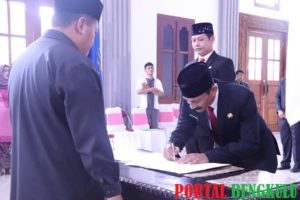 Jabatan Kadis PUPR dan Bappelitbang Di-Plt, Bupati Lantik Kadis Pertanian dan LH