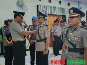 Sertijab, Kompol Tigor Lubis Gantikan Posisi Kompol PM Amin Sebagai Wakapolres Mukomuko