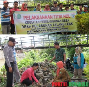 Desa Pelabuhan Talang Leak Prioritaskan Pembangunan Infrastruktur Pertanian
