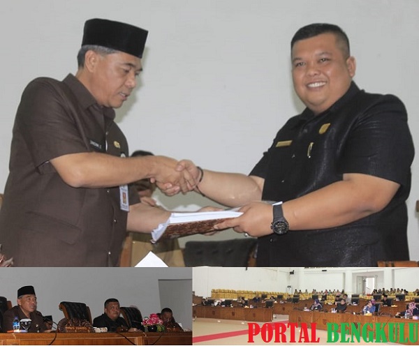 Rapat Paripurna DPRD Kepahiang, Agenda Penyampaian Nota Pengantar Rancangan KUA dan PPAS