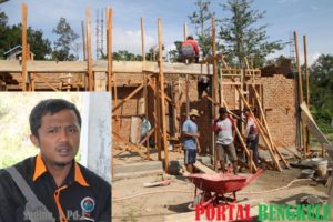 Pembangunan Dimulai, Pemdes Tik Jeniak Rutin Lakukan Monev Guna Antisipasi Permasalahan