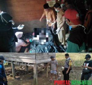 Di Pondok Sawah, Warga Desa Lubuk Bangko Ditemukan Dalam Kondisi Tewas