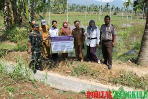 Sukses Bangun Irigasi, Desa Talang Liak Satu Bakal Bangun 2 Item Jalan
