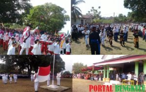Menampilkan Atraksi dan Hiburan, Upacara Peringatan HUT RI Ke-74 Kecamatan Nasal Meriah