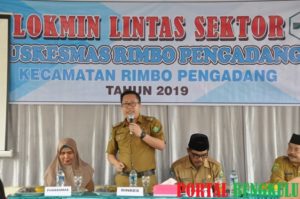 Peningkatan Status dan Pengembangan Puskesmas Rimbo Pengadang Terkendala Kesiapan Lahan