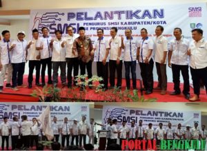 Pengurus SMSI Tingkat Kabupaten/Kota Se Provinsi Bengkulu Dikukuhkan