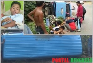 Mobil Rombongan Kontingen Pencak Silat Mukomuko Terbalik, 1 Atlet Perguruan Rejang Pat Petulai Urung Bertanding